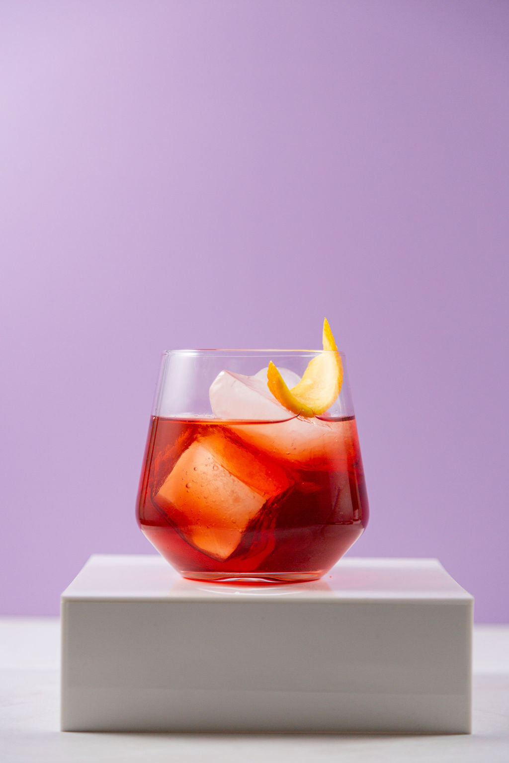 Cranberry Crush vaso cristal Tienda Mimosa